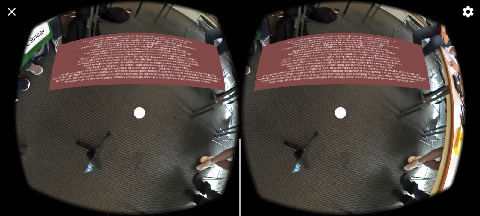 VR App Overview